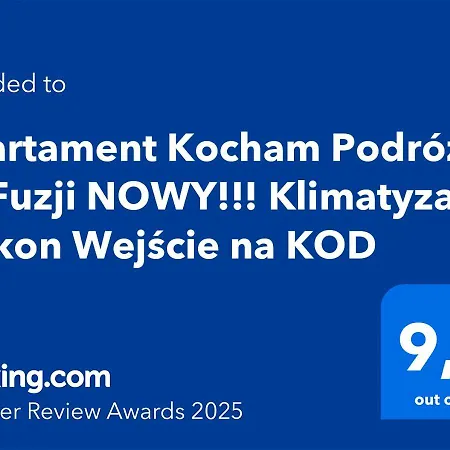 Kocham Podroze Na Fuzji Klimatyzacja, Balkon, Wejscie Na Kod, Wifi, Fv * Łódź