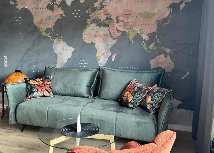 Apartmán Kocham Podroze Na Fuzji Klimatyzacja, Balkon, Wejscie Na Kod, Wifi, Fv Lodž