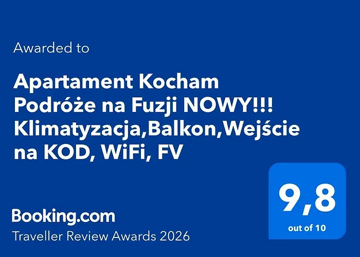 Kocham Podróże Na Fuzji Nowy!!! Klimatyzacja,balkon,wejście Na Kod, Wifi, Fv